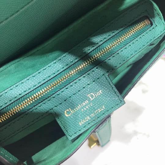 Saddle Bag With Strap Grained Calfskin - DHB83 - 7