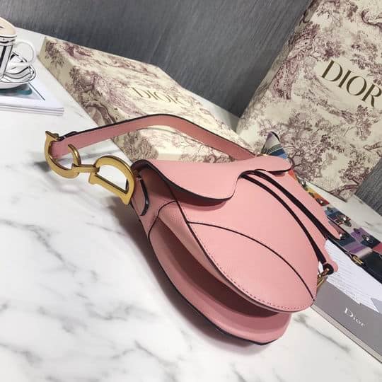 Saddle Bag With Strap Grained Calfskin - DHB84 - 3