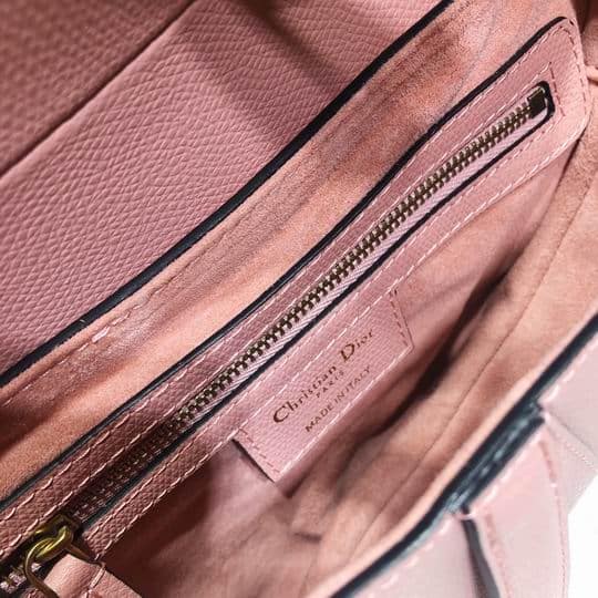 Saddle Bag With Strap Grained Calfskin - DHB84 - 6