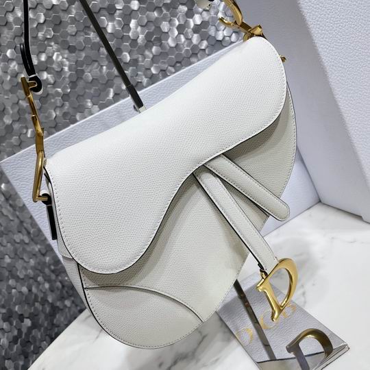 Saddle Bag With Strap Grained Calfskin - DHB85 - 5