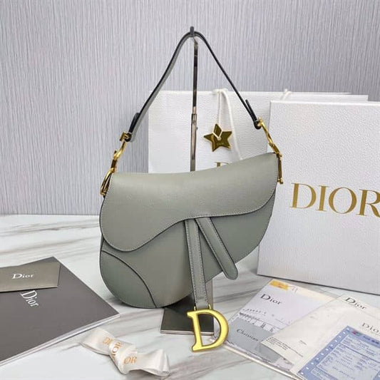 Saddle Bag With Strap Grained Calfskin - DHB86 - 1