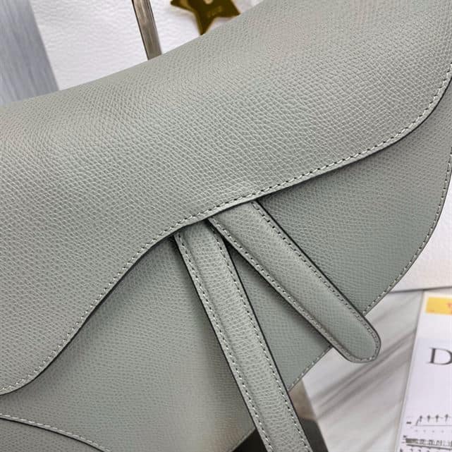 Saddle Bag With Strap Grained Calfskin - DHB86 - 6