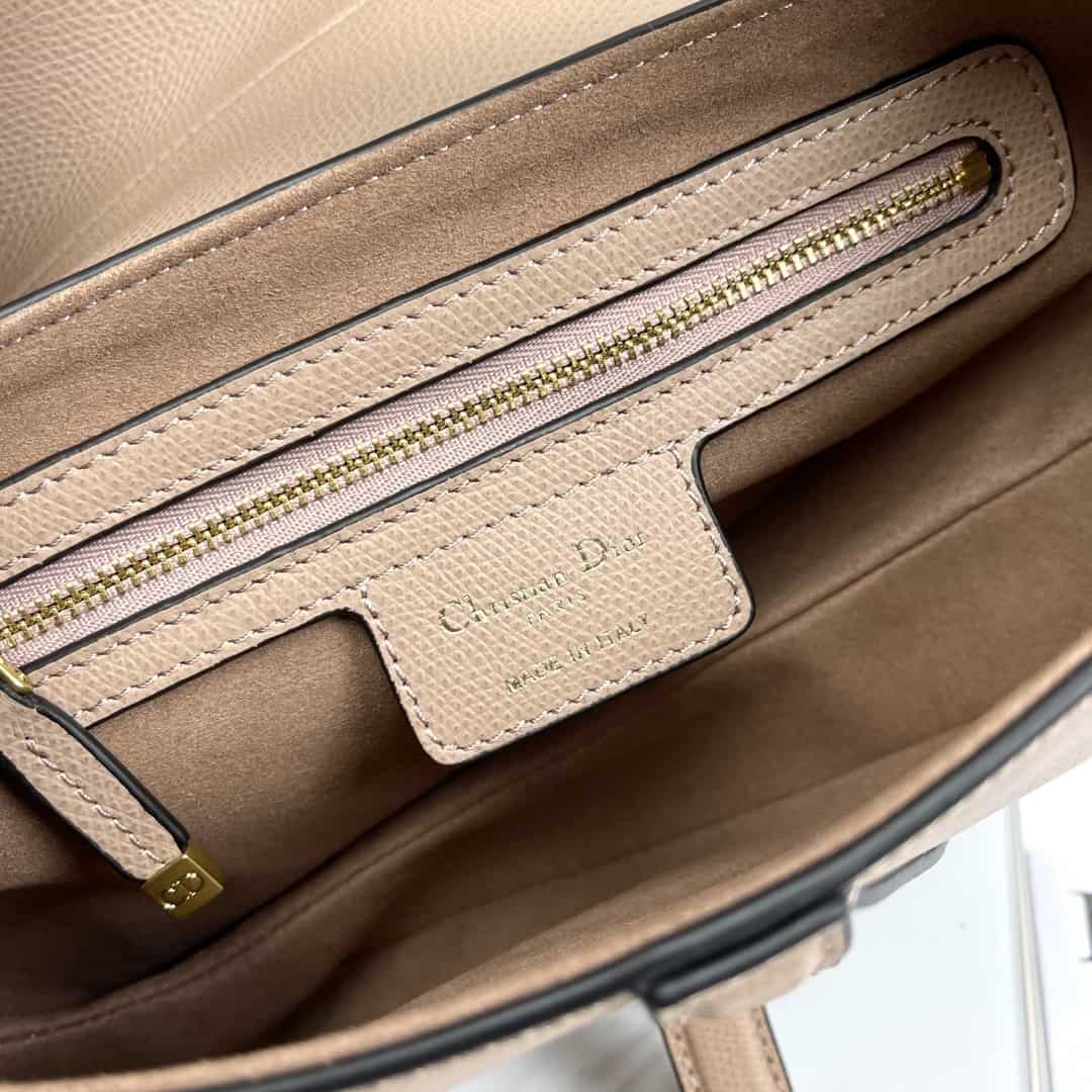 Saddle Bag With Strap Grained Calfskin - DHB87 - 3