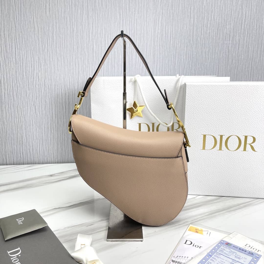 Saddle Bag With Strap Grained Calfskin - DHB87 - 2