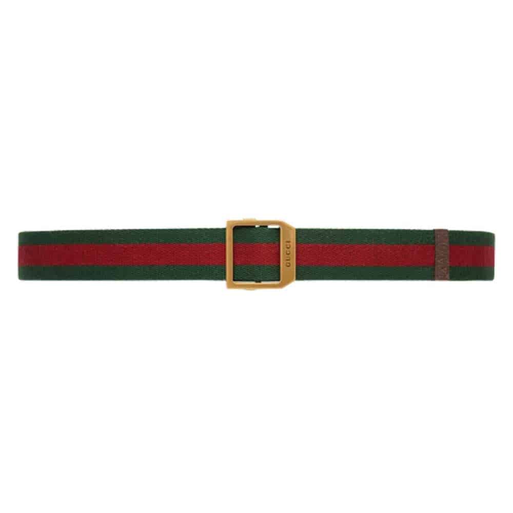 Web Belt With Rectangular Buckle - BELT40 - 1