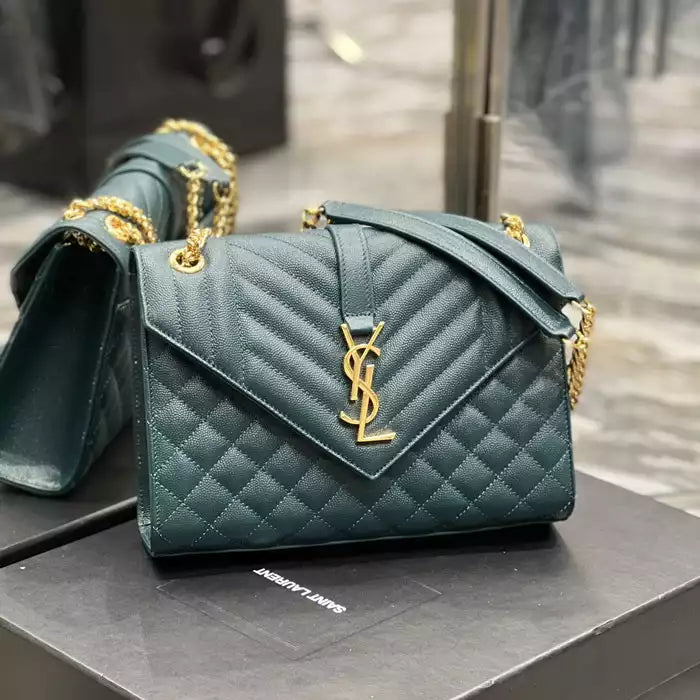 YSL Envelope Medium Chain Bag - YPS185 - 2