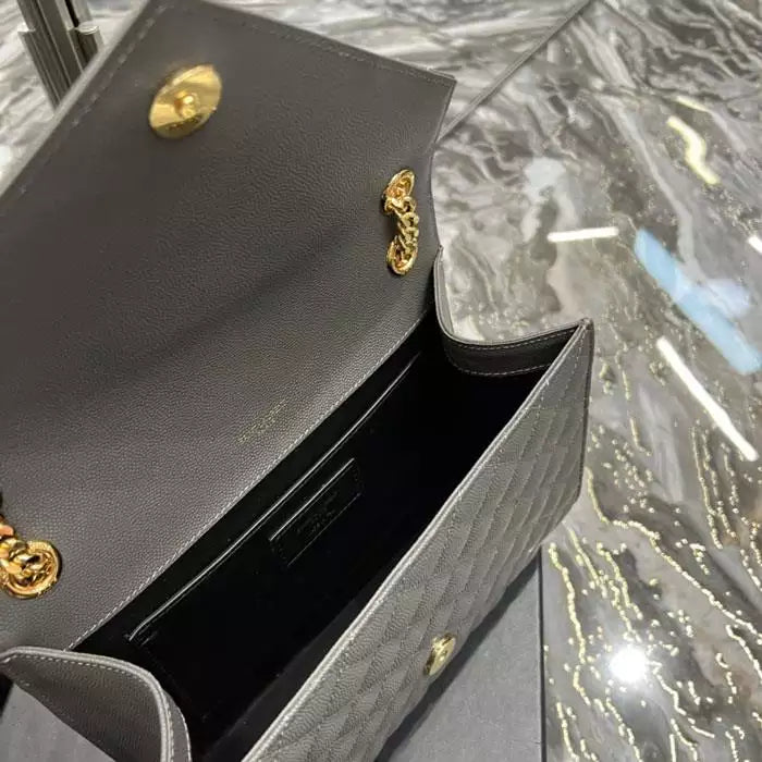 YSL Envelope Medium Chain Bag - YPS186 - 9