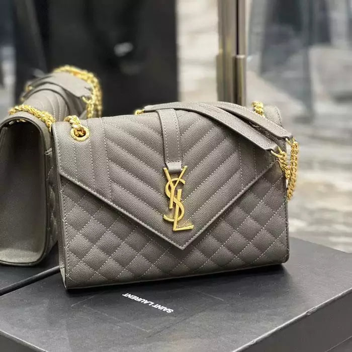 YSL Envelope Medium Chain Bag - YPS186 - 2