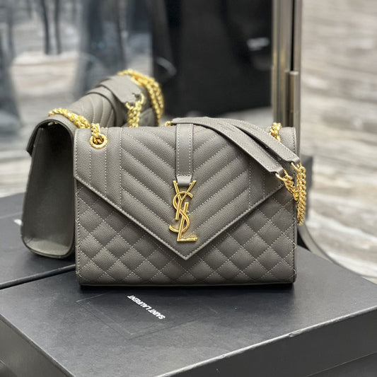 YSL Envelope Medium Chain Bag - YPS186 - 1