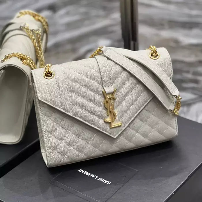 YSL Envelope Medium Chain Bag - YPS187 - 2