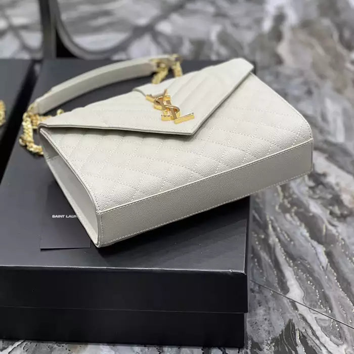YSL Envelope Medium Chain Bag - YPS187 - 7