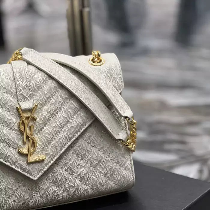 YSL Envelope Medium Chain Bag - YPS187 - 3