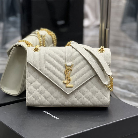 YSL Envelope Medium Chain Bag - YPS187 - 1