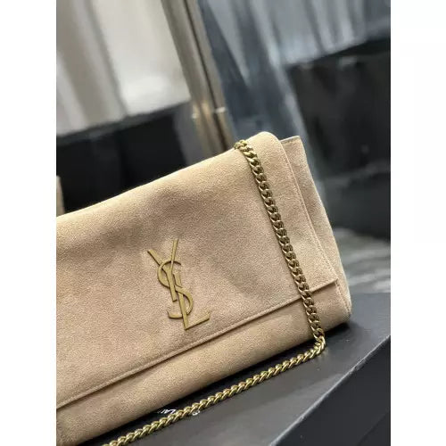 YSL Kate Medium Suede Shoulder Bag - YPS175 - 3