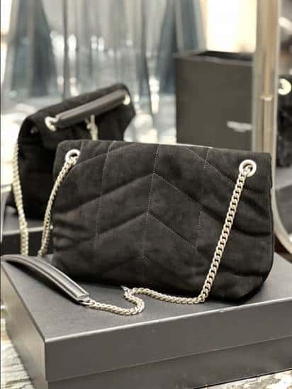 YSL Lambskin Loulou Puffer Bag - YPS64 - 2