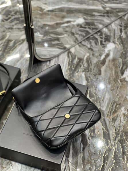 YSL Le 57 Quilted Shoulder Bag - YPS75 - 3