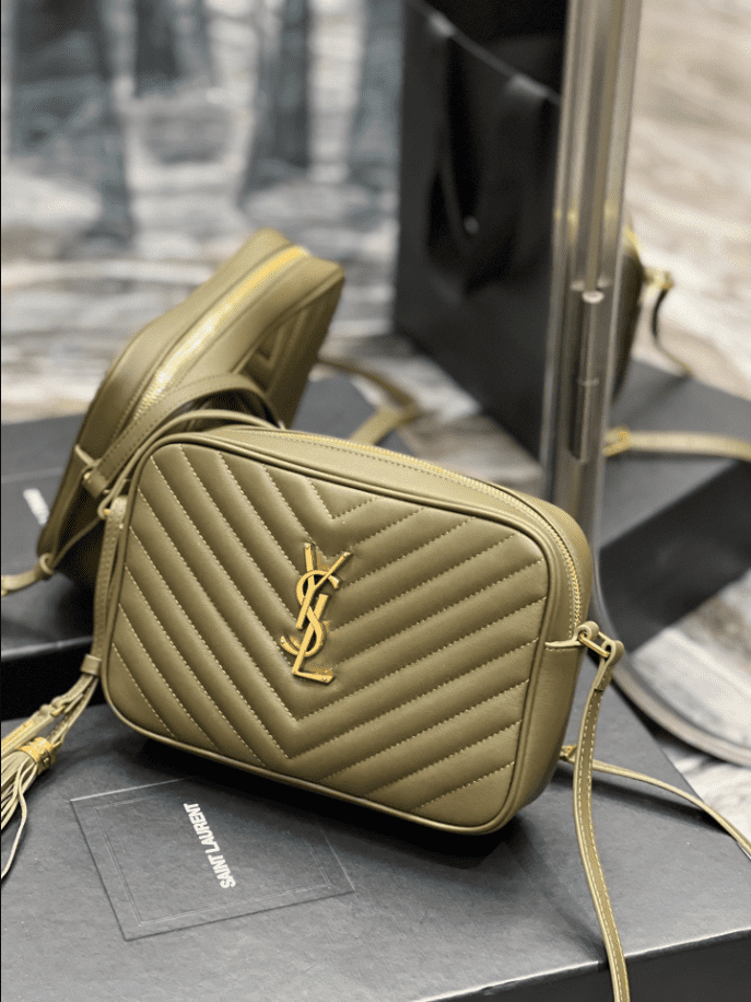 YSL Lou Camera Bag In Quilted Leather - YPS65 - 5