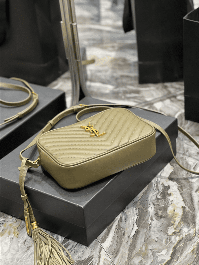 YSL Lou Camera Bag In Quilted Leather - YPS65 - 6