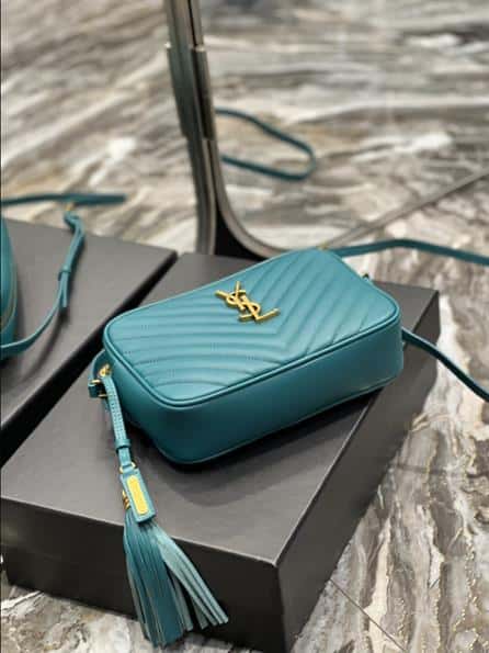 YSL Lou Camera Bag In Quilted Leather - YPS67 - 6