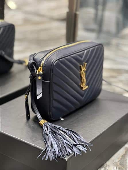 YSL Lou Camera Bag In Quilted Leather - YPS70 - 3