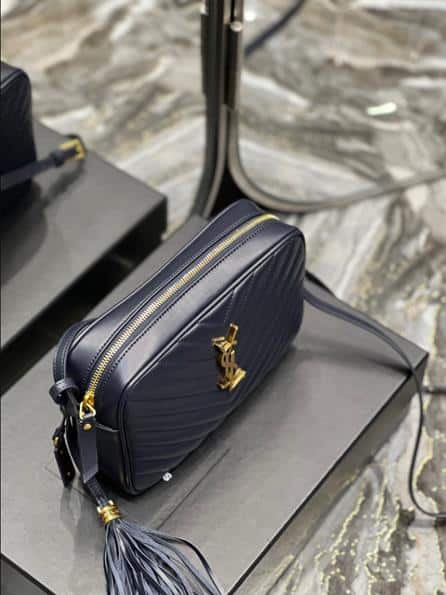 YSL Lou Camera Bag In Quilted Leather - YPS70 - 5