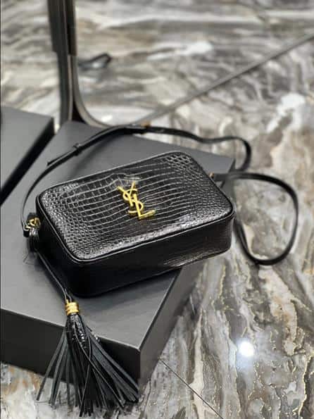 YSL Lou Camera Bag In Quilted Leather - YPS71 - 3