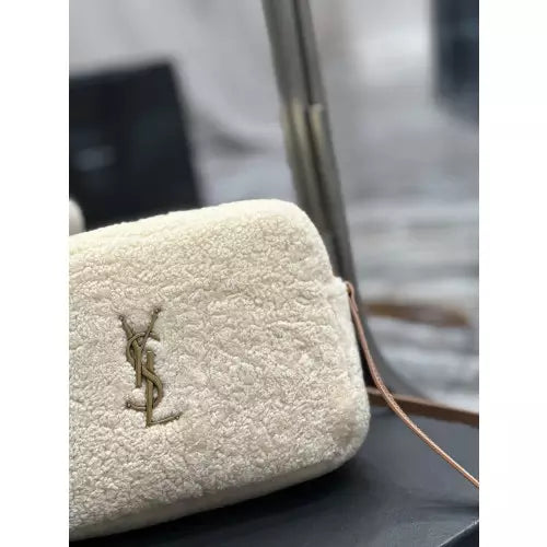 YSL LouLou Shearling Camera Bag - YPS178 - 3