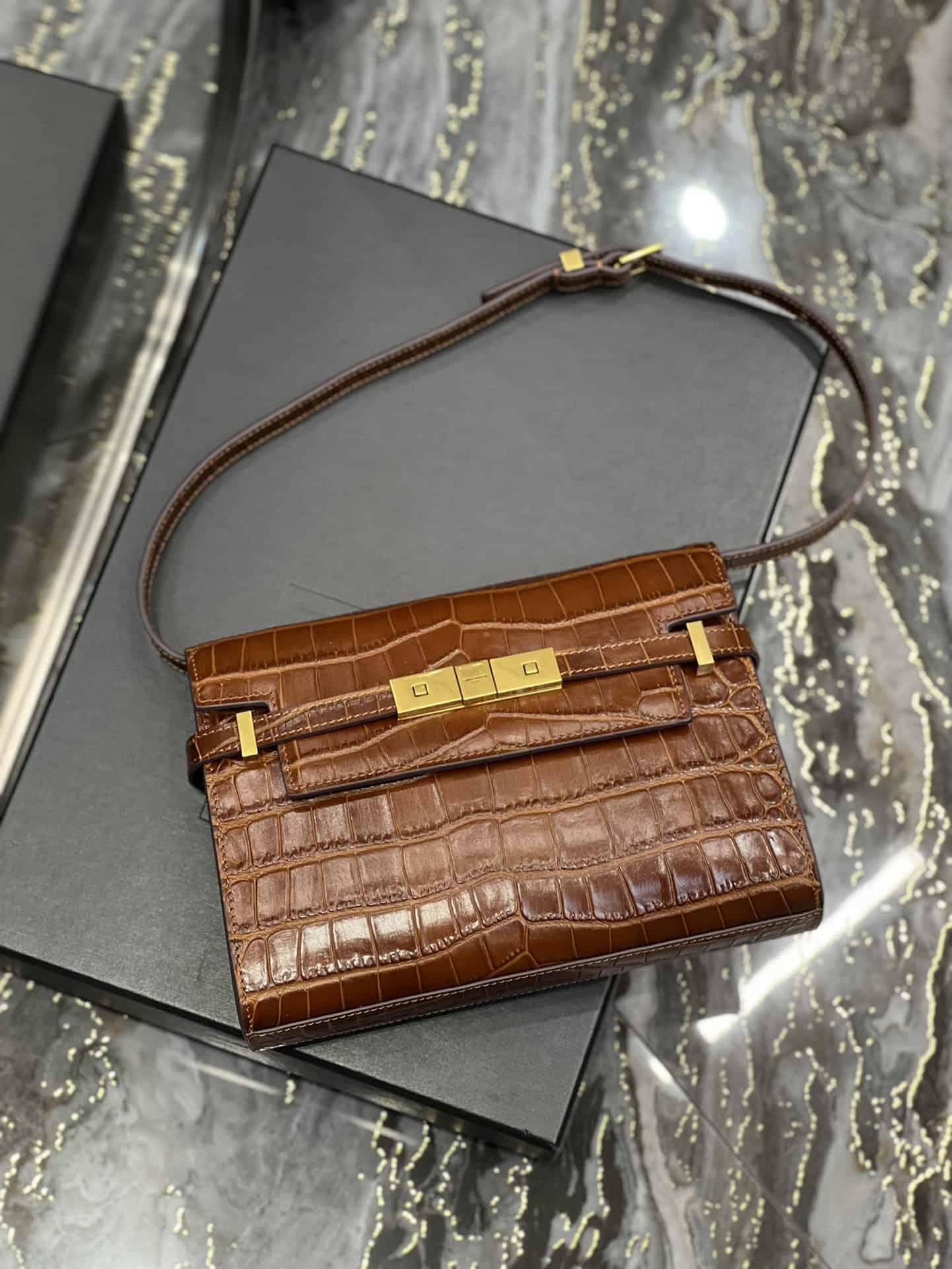 YSL Manhattan Shoulder Bag - YPS24 - 4