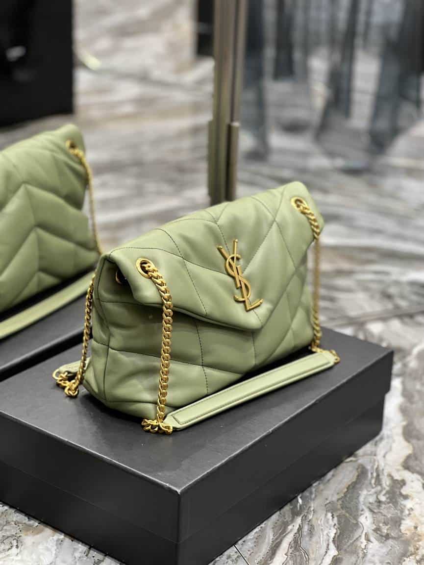 YSL Medium Puffer Leather Shoulder Bag - YPS47 - 3