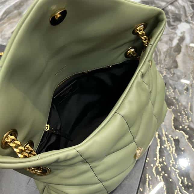 YSL Medium Puffer Leather Shoulder Bag - YPS47 - 4