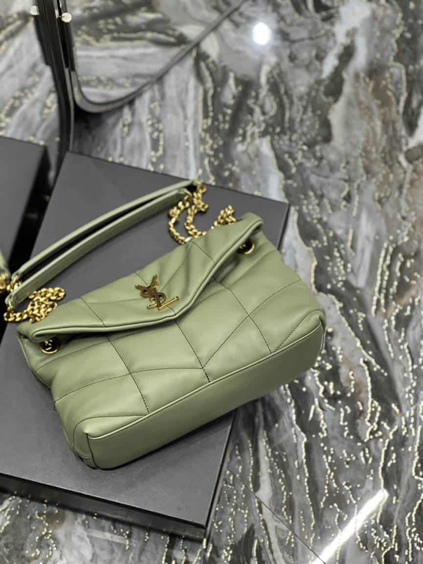 YSL Medium Puffer Leather Shoulder Bag - YPS47 - 6