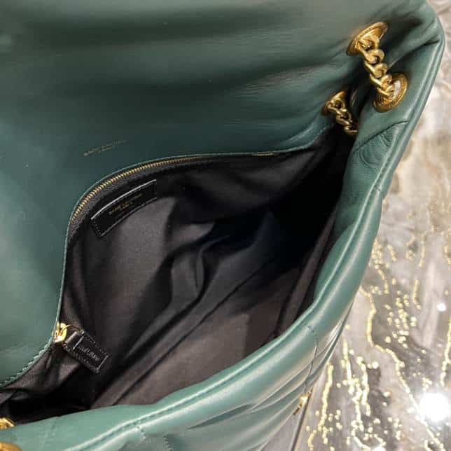 YSL Medium Puffer Leather Shoulder Bag - YPS49 - 3