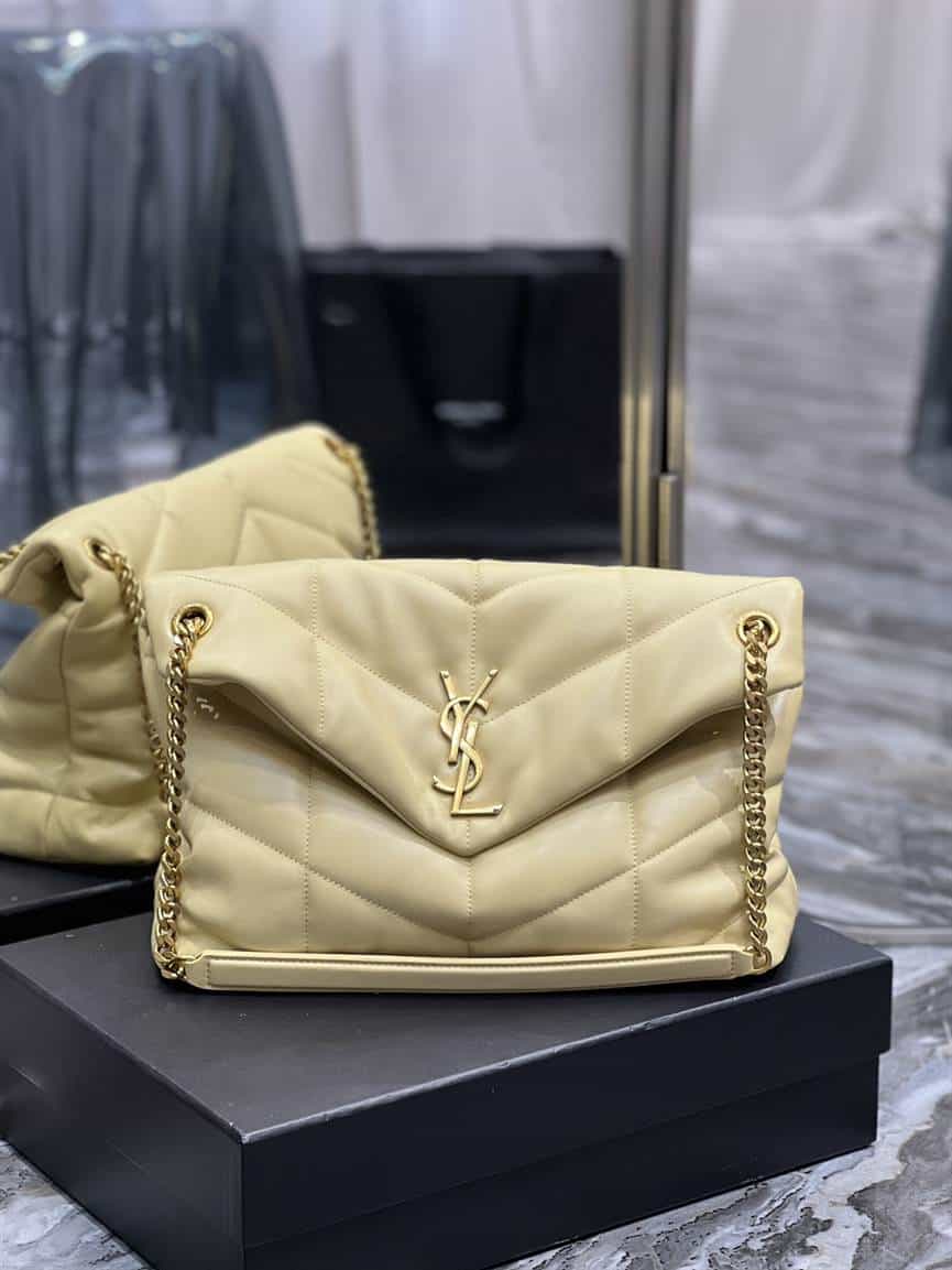 YSL Medium Puffer Leather Shoulder Bag - YPS50 - 1