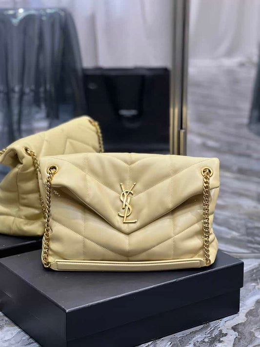 YSL Medium Puffer Leather Shoulder Bag - YPS50 - 1