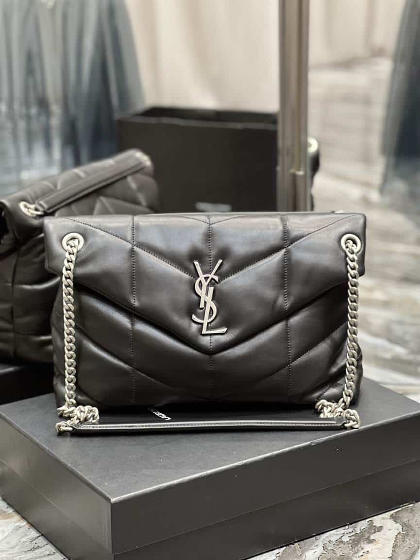 YSL Medium Puffer Leather Shoulder Bag - YPS51 - 1