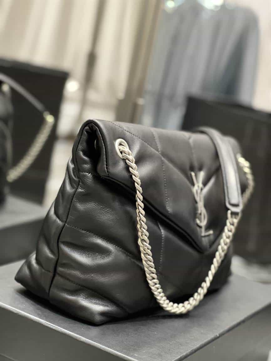 YSL Medium Puffer Leather Shoulder Bag - YPS51 - 5