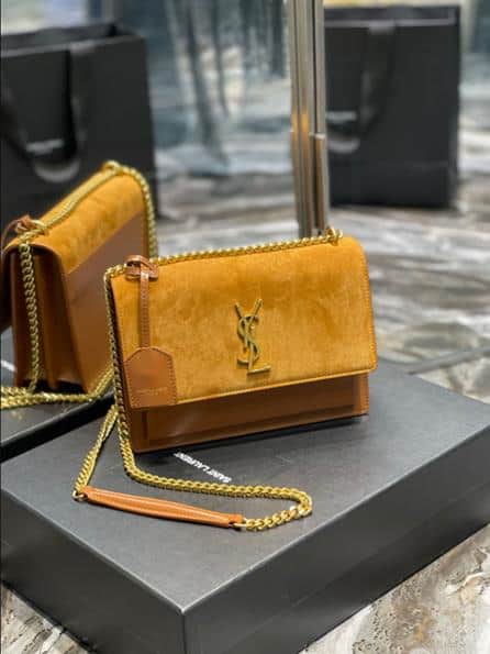 YSL Sunset Shoulder Bag - YPS72 - 1