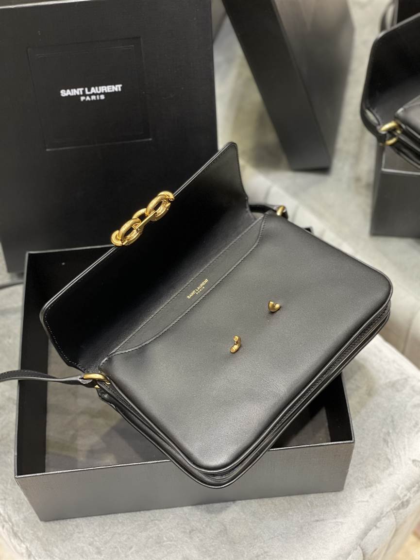 Le Maillon Satchel In Smooth Leather - YPS09 - 9