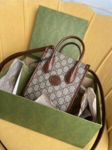 Mini tote bag with Interlocking G - GTB174 - 2