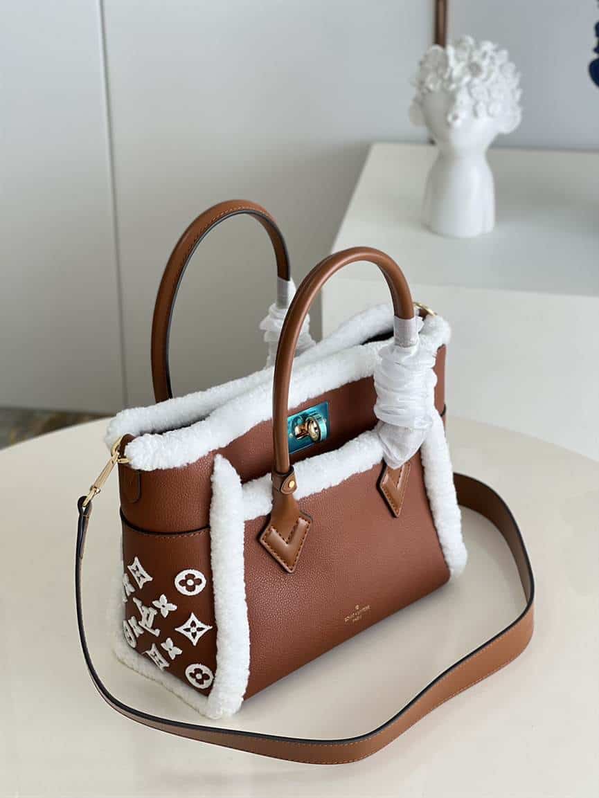 Louis Vuitton On My Side MM High End Leathers Black - LHB462 - 8