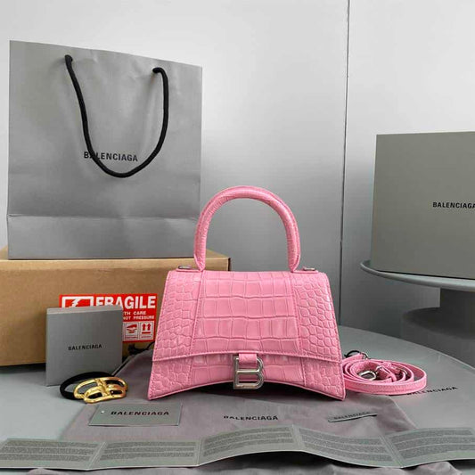 Women'S Hourglass Small Handbag In Light Pink - BHB11 - 1