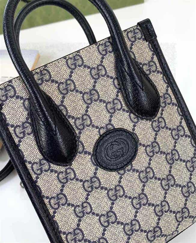 Mini tote bag with Interlocking G - GTB171 - 8