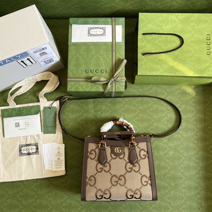 Gucci Diana jumbo GG small tote bag - GTB170 - 8