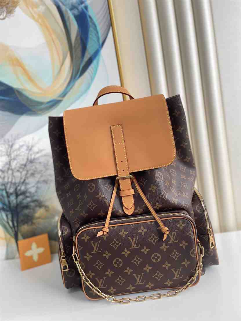 LOUIS VUITTON TRIO BACKPACK BAG - LBP437 - 3
