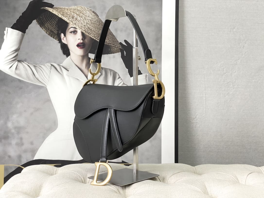 DIOR SADDLE BAG IN BLACK - DHB861 - 2
