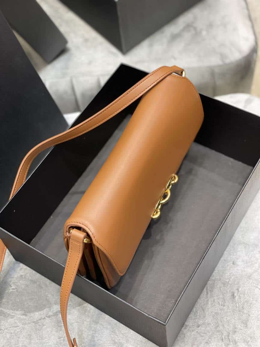 Le Maillon Satchel In Smooth Leather - YPS11 - 9