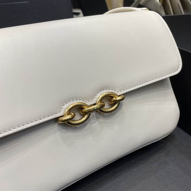 Le Maillon Satchel In Smooth Leather - YPS10 - 8
