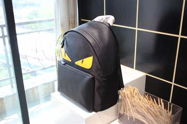 Fendi Backpack In Black Nylon - FPD13 - 9