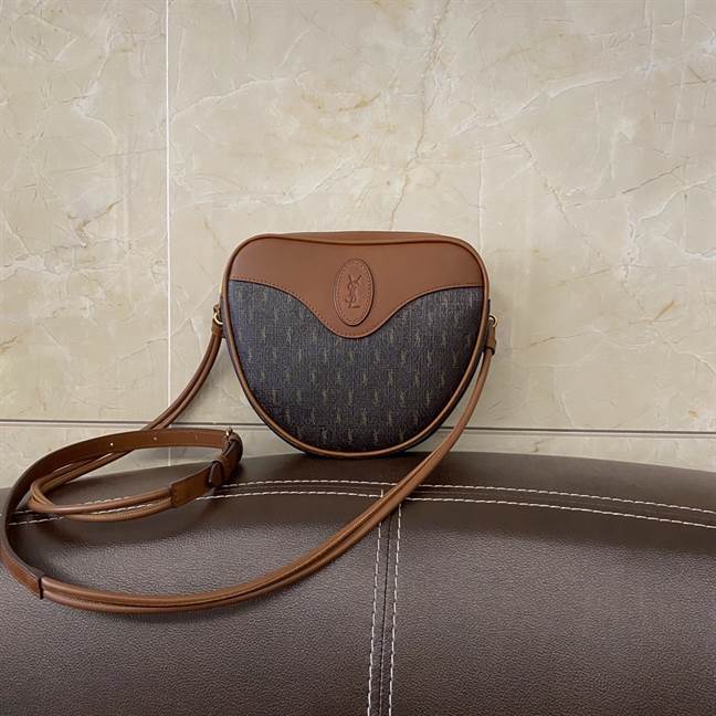 Le Monogramme Cœur Bag In Canvas And Smooth Leather - YPS14 - 2