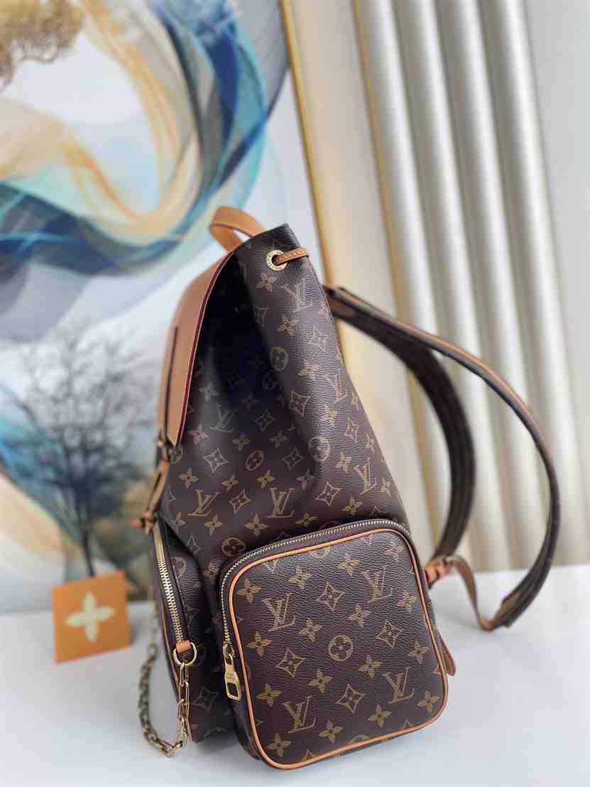 LOUIS VUITTON TRIO BACKPACK BAG - LBP437 - 4